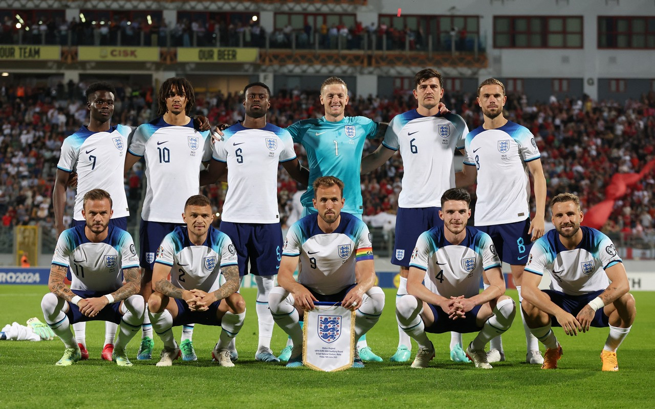 Danh sách đội tuyển Anh mới nhất 2023-2024